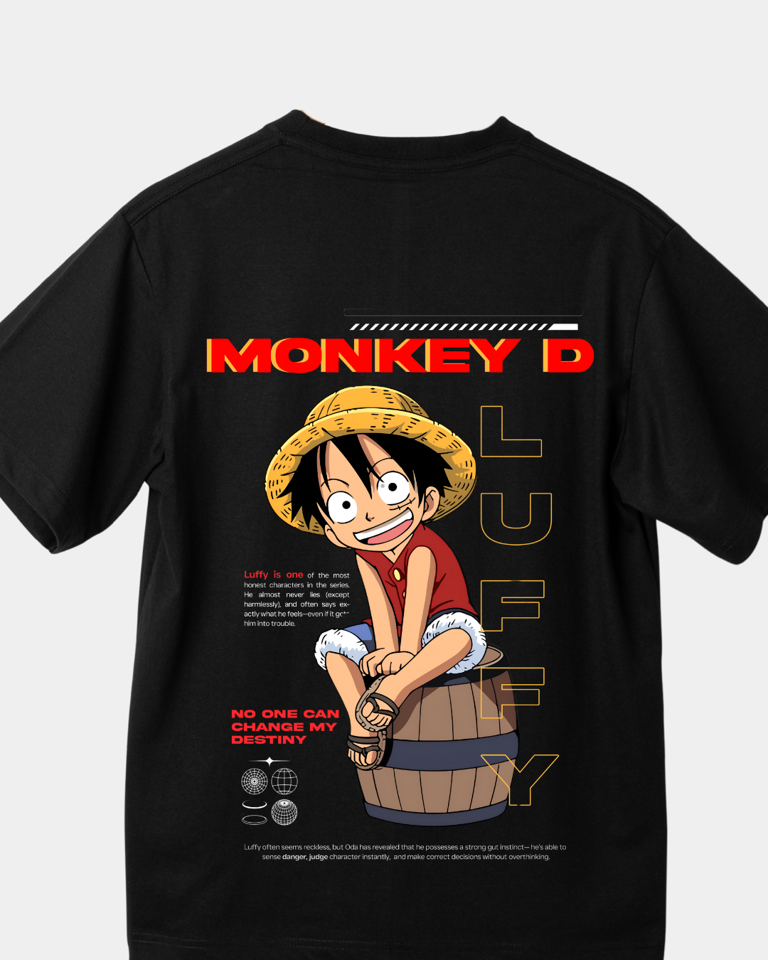 YOUNG LUFFY PREMIUM 250GSM OVERSIZED TEE